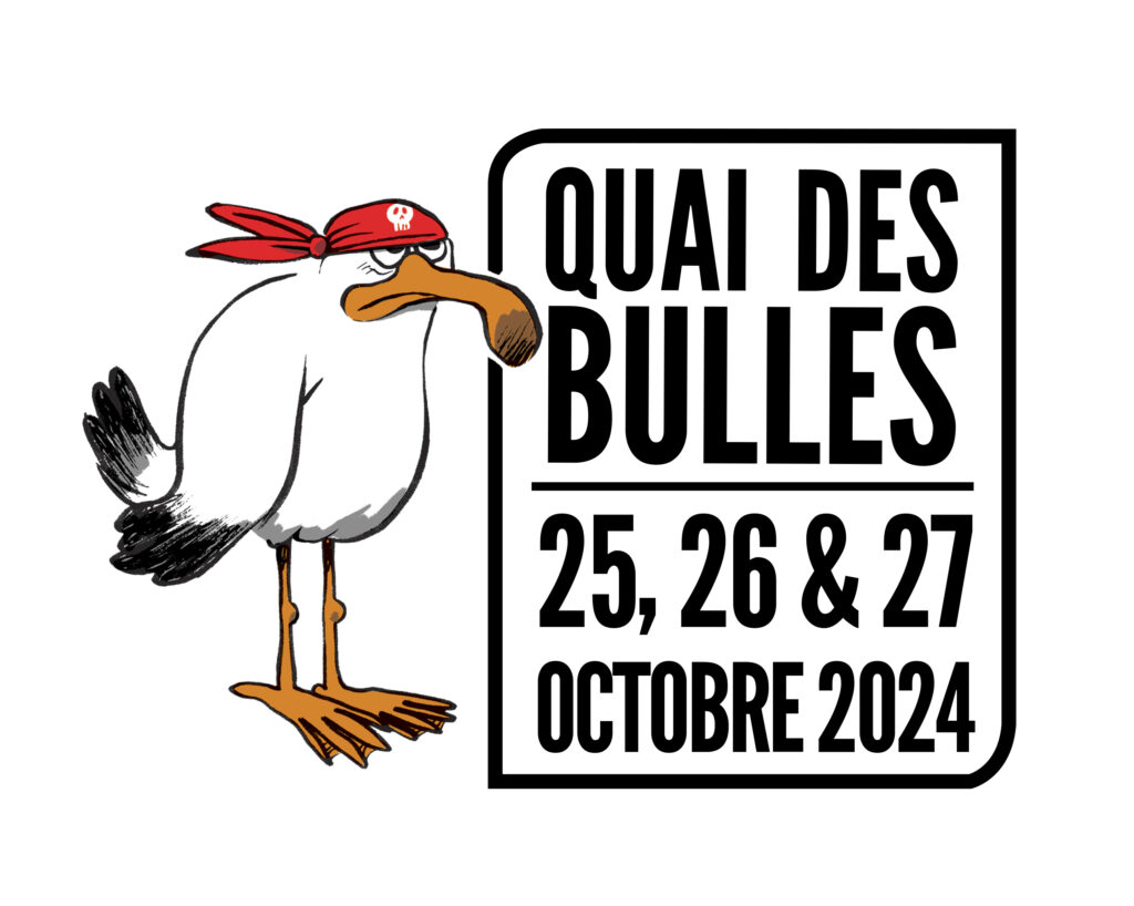 DELIRIUM AU FESTIVAL QUAI DES BULLES DE SAINT-MALO DU 25 AU 27 OCTOBRE 2024, stand C31